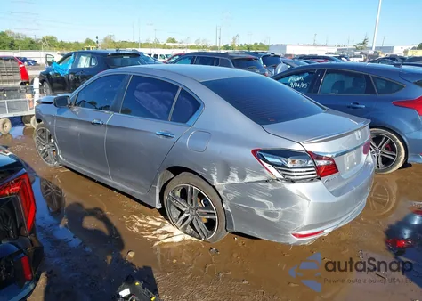 2016 Honda Accord Sport from USA, damaged, VIN 1HGCR2F54GA055851